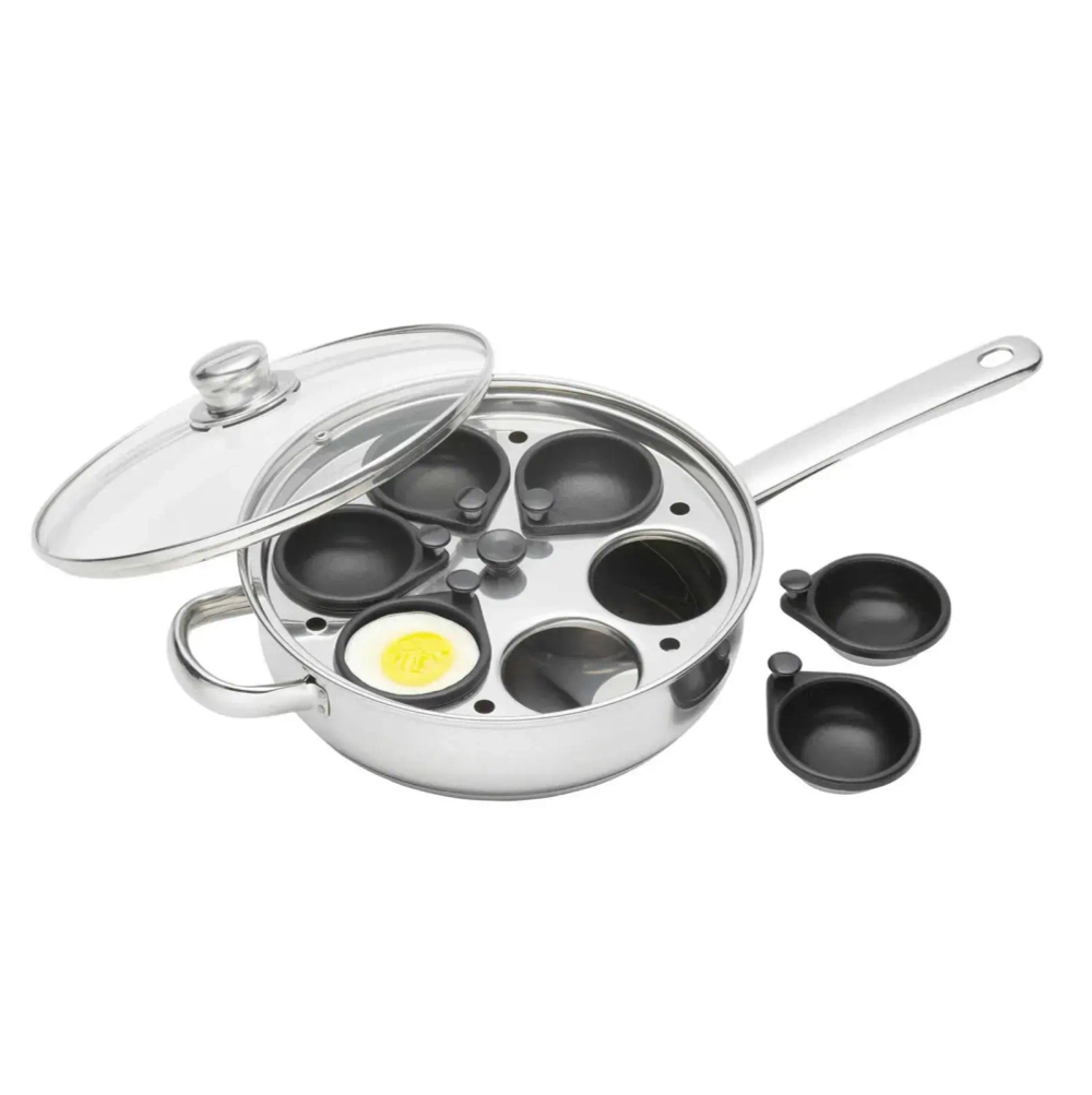 Kitchen Craft Кастрюля диаметром 28 см для жарки 6 яиц.