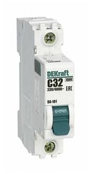 Автомат DEKraft ВА-101 1П 32А-С 4,5кА 00572