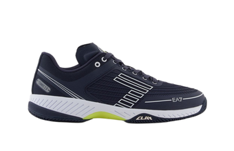 Мужские кроссовки теннисные EA7 Unisex Woven Sneaker Clay - sky captain/white