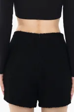 Юбка-шорты Alexandra Talalay букле AS-h006 черная