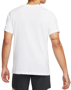 Футболка мужская теннисная Nike Court Dri-Fit Rafa Tennis T-Shirt - white