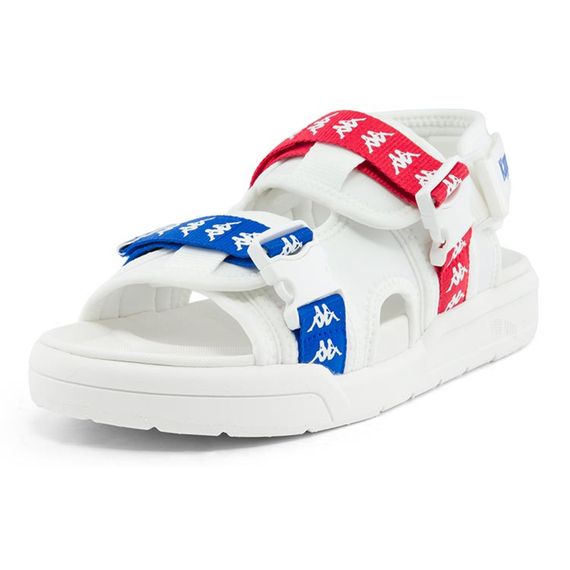 Kappa Casual Beach Sandals 'White Blue Red'
