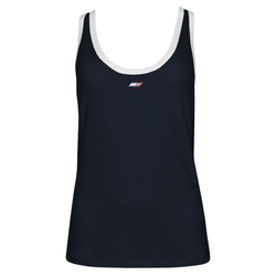 Женский топ теннисный Tommy Hilfiger Essential Regular Tank - небесный