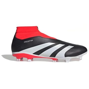 Футбольные бутсы Adidas PREDATOR LEAGUE Низкие Черно-красные кроссовки