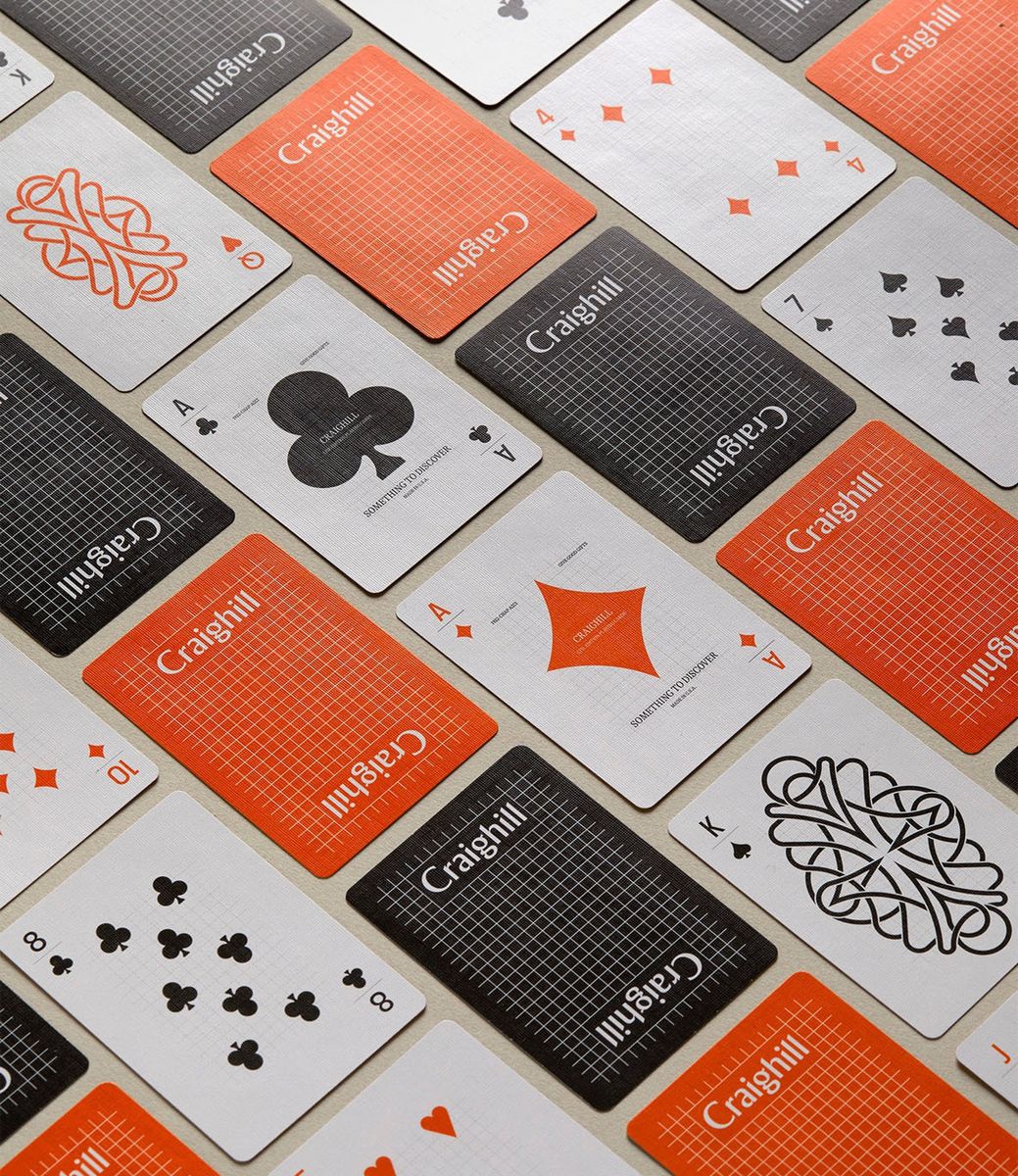 Craighill Playing Cards Black — игральные карты