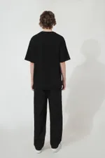 Футболка FOS Черная Мужская