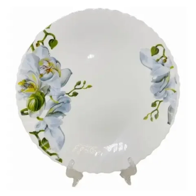 Тарелка десертная Голубая орхидея 19 см