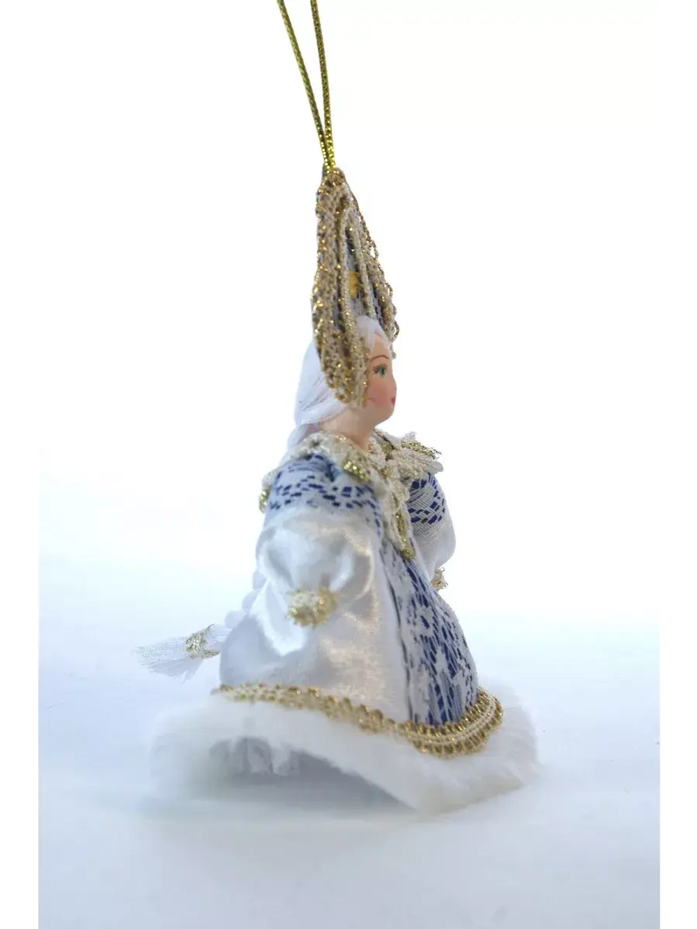 Кукла елочная игрушка Снегурочка