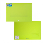 Папка на кнопке Alingar, A4, 240х320х10, 500 мкм, карман для визитки, ассорти, матовая, "Ice"