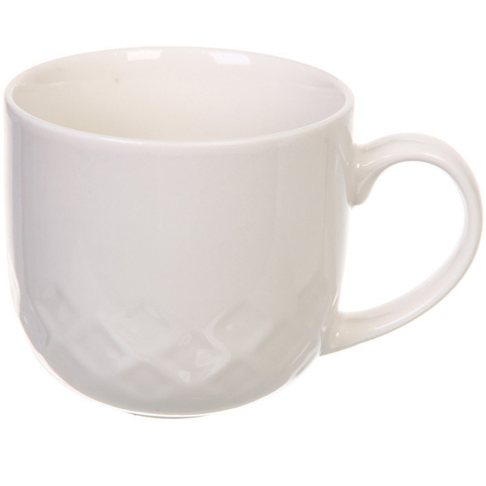 Кружка керамическая 510мл «Белая»