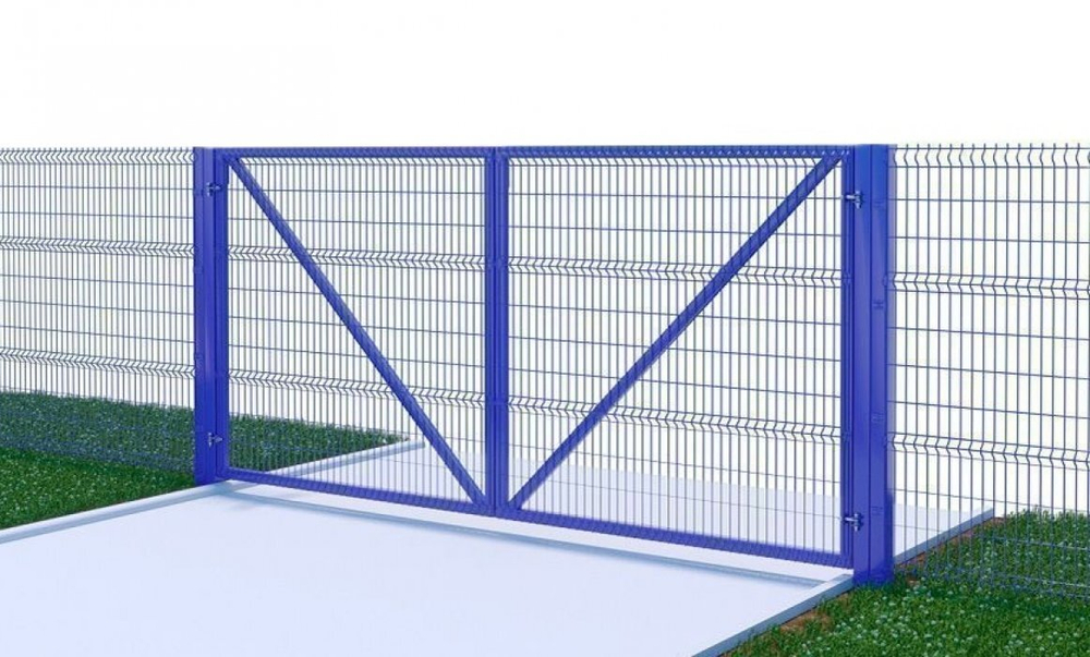 Распашные ворота Dfence