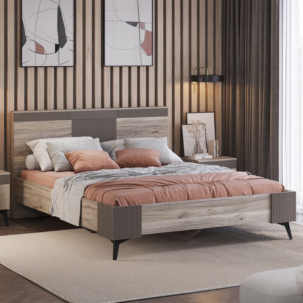 Кровать 1,6 м Кассандра КР-19 без настила NEW