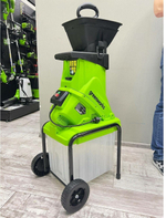 Измельчитель садовый электрический GREENWORKS GACSB, 220V, 2500W, с контейнером (2206707)