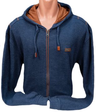 p-p 56-62. Джемпер ZINZOLIN BOGATTO (Турция) на разъемном замке и с капюшоном. BATAL