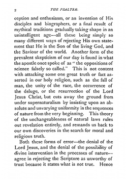 The Psalter: a witness to the divine origin of the Bible | Talbot W. Chambers