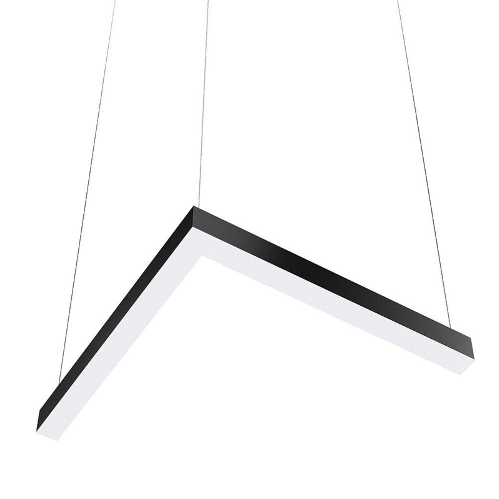 Светильник потолочный Г-образный 160вт 1000x500x80мм