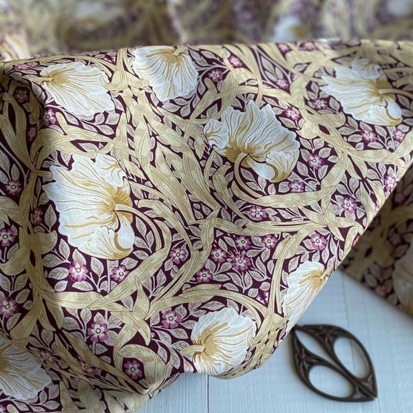 Pimpernel #3, фиолетовый, Моррис, 100% хлопок Handmade Fabrics 4