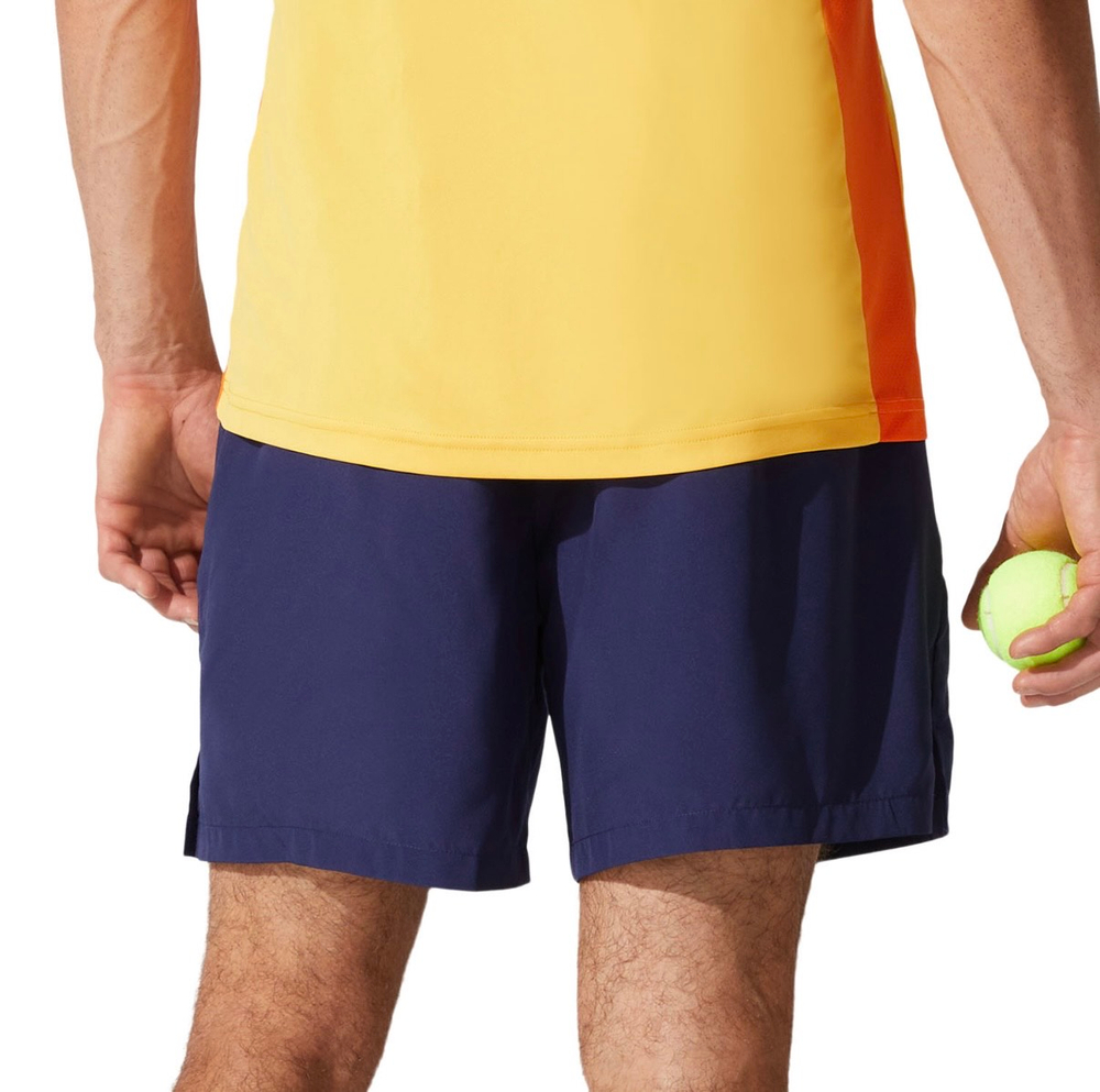 ASICS, COURT M 7IN SHORT, PEACOAT, MEN, L