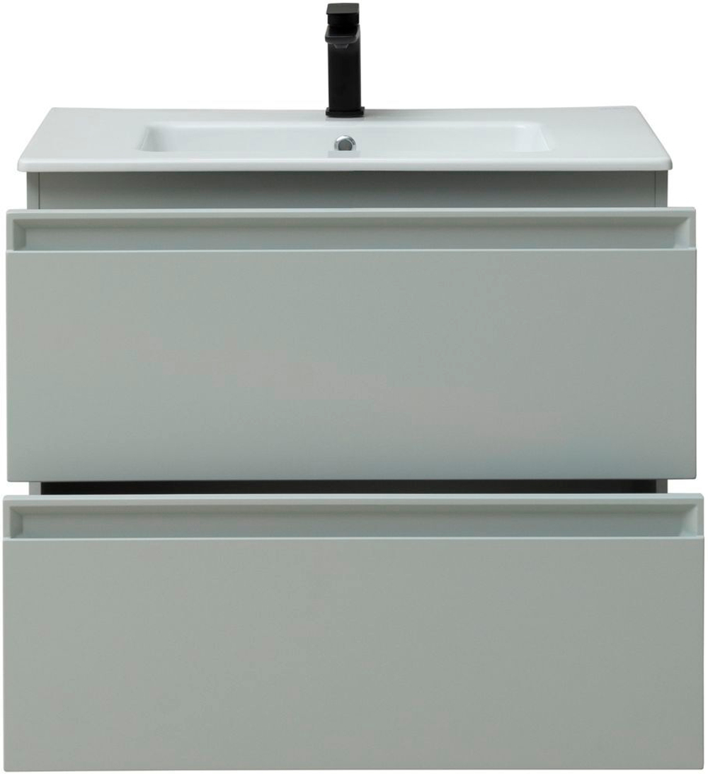 Тумба с раковиной Allen Brau Eclipse 1.E1002.PWM 80 рapyrus white matt