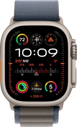 Apple Watch Ultra 2 GPS+Cellular 49mm, ремешок "Blue Alpine Loop"