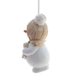 GAEM Изделие декоративное подвесное "Снеговик", L6 W4,5 H10 см, 2в.