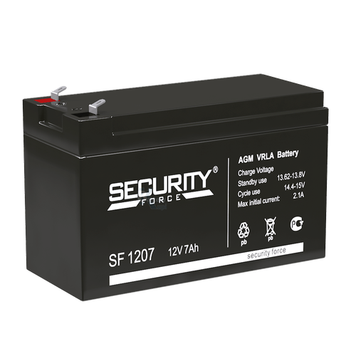 Аккумулятор Security Force SF 1207 (AGM)