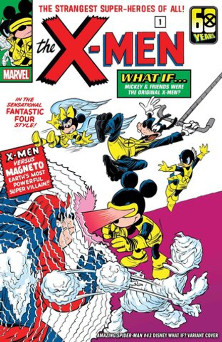 Комикс The X-men What If... Mickey and friends were the original X-men