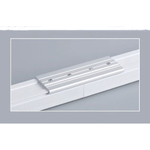 Ручной карниз для штор с тросом, алюминиевый, прямой, потолочный, тихий ход