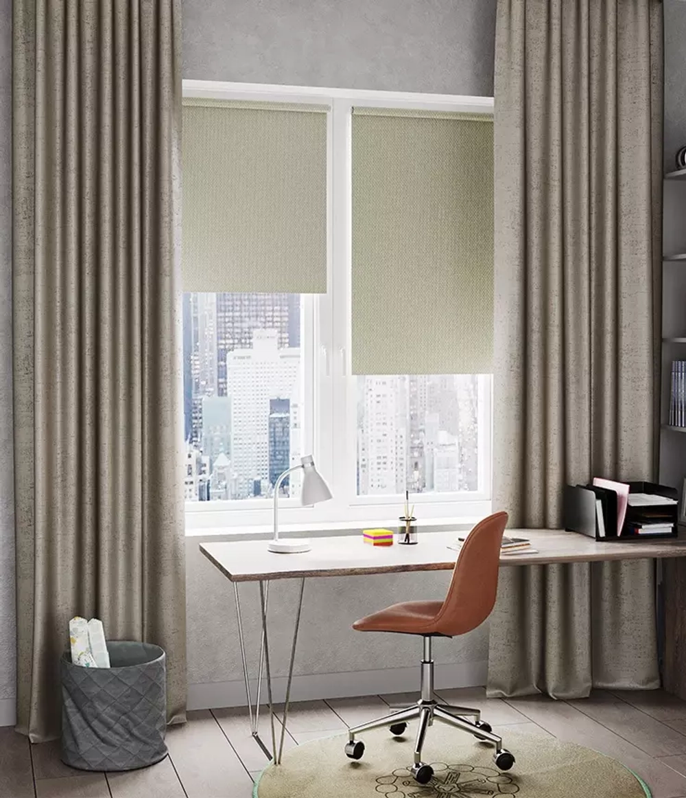 Рулонные шторы Бостон Кварц