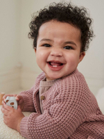 Вязаный кардиган для малышей Next K82-440, Розовый