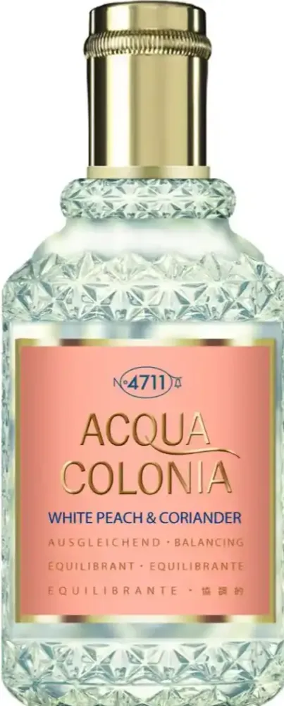4711 Acqua Colonia White Peach &amp; Coriander Eau de Cologne 50 ml