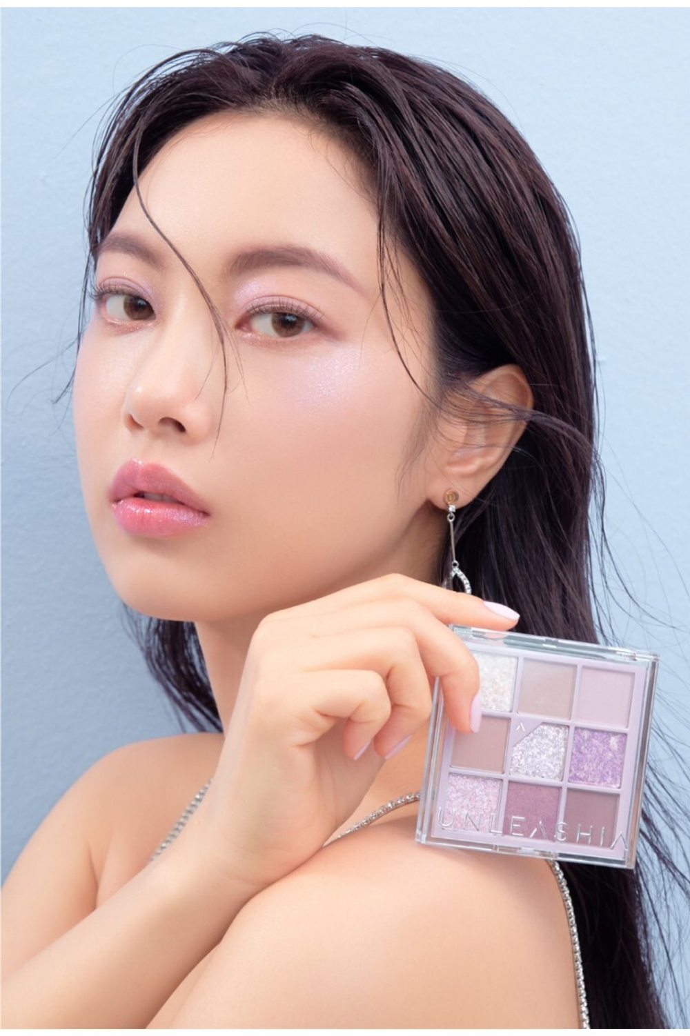Unleashia Glitterpedia Eye Palette All of Lavender Fog №4 Палетка теней