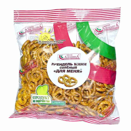 Крендель мини соленый Для меня Завод Алешина 200 гр