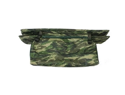 Мягкая накладка с сумкой + накладка на сидушки лодки, oxford 85*20 см зелёный камуфляж