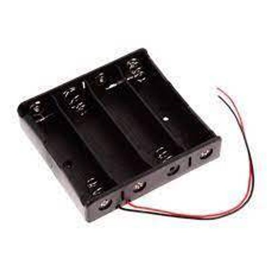 Держатель 18650 с проводами BH-18650-4