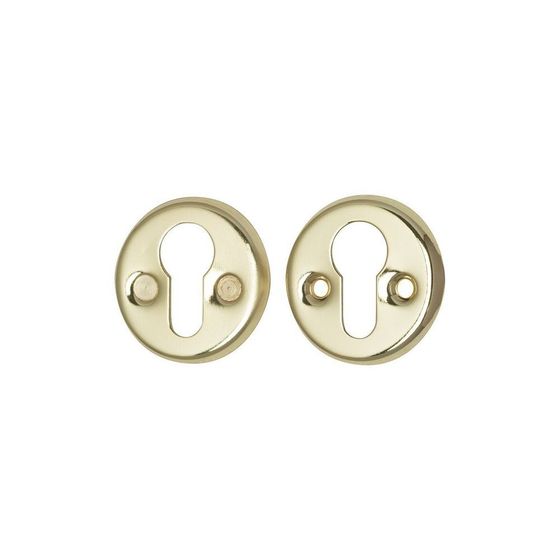 Купить Накладка на цилиндр круглая FIN золото