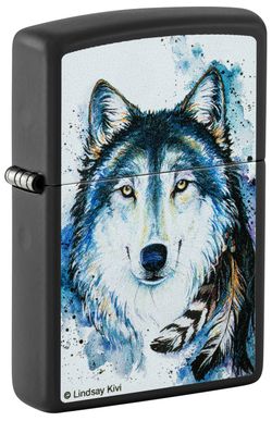 Зажигалка Zippo Feed the Good Wolf (48936) 2