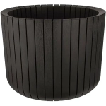 Кашпо ШАТО D380мм H300мм 29л коричневый ротанг