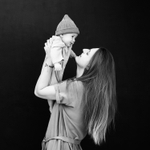 Хлопковая шапка ko-ko-ko светло-бирюзовая (*baby size only)