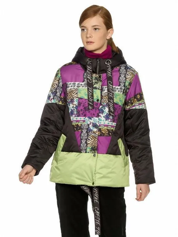 Куртка женская, размер M, цвет чёрный