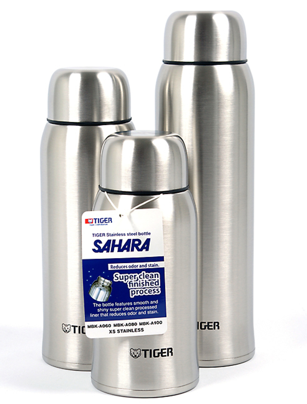 Классический термос Tiger MBK-A060 XS, 0.6л (серебристый)