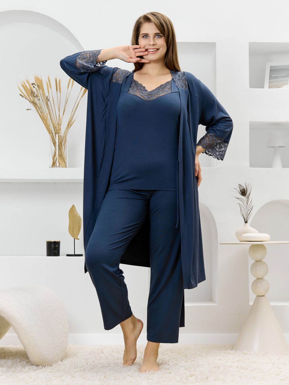 Халат Джара-3 Виотекс АНТРАЦИТ