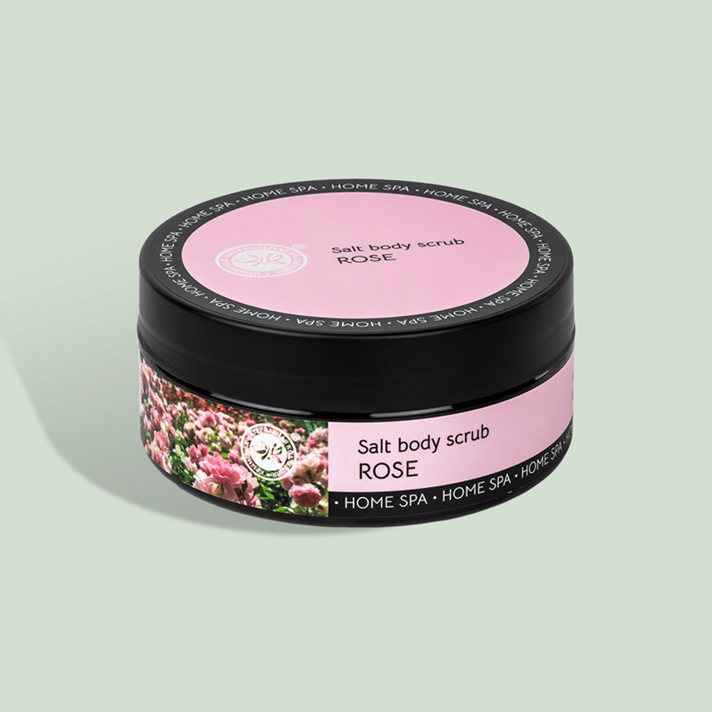 Home SPA Скраб соляной Роза 200 гр