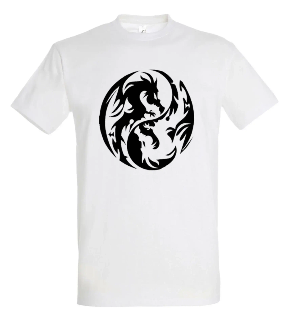 Футболка с принтом «Драконы Хгаардаса», цвет белый, р-р 46