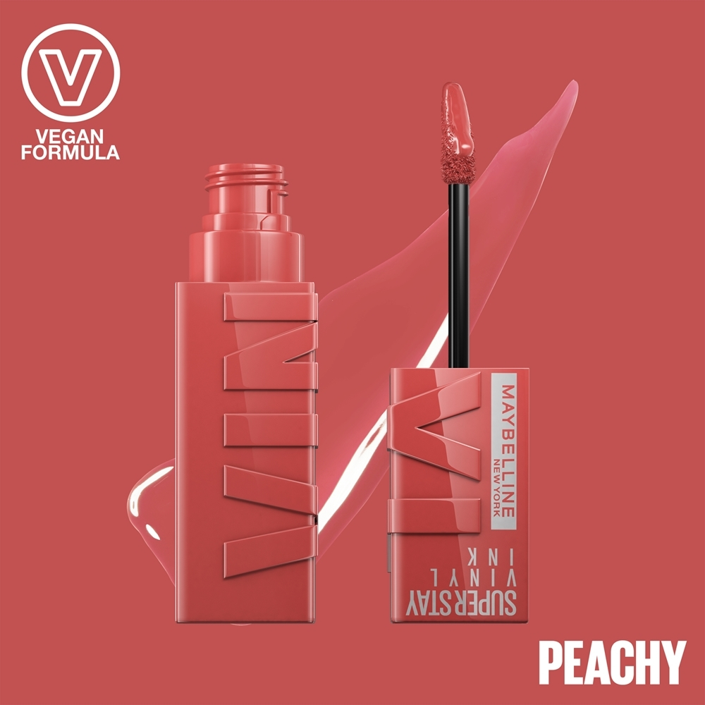 MAYBELLINE NEW YORK SuperStay Vinyl Ink - Стойкая жидкая помада, 4,2 ml