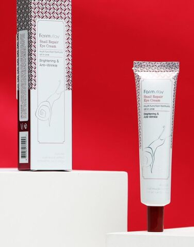 Крем для кожи вокруг глаз FarmStay с муцином улитки - 40 мл.
