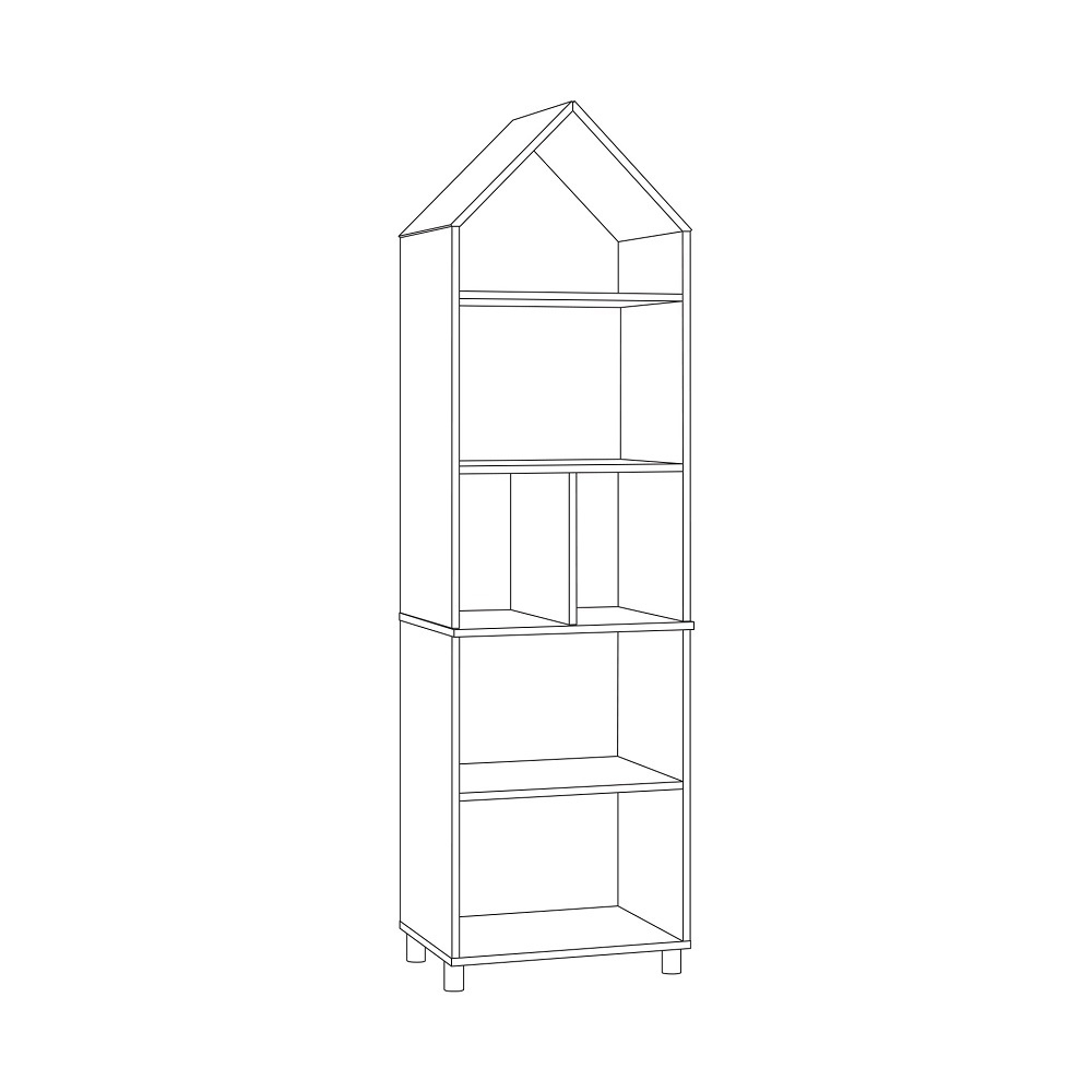 Шкаф Эйп комбинированный, Белый