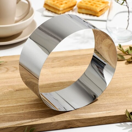 Форма для выпечки и выкладки "Круг", H-8, D-18 см