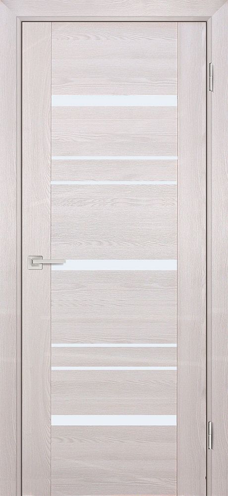 Дверь PSK-3 / Цвет Ривьера крем / белый лакобель / Двери PROFILO PORTE