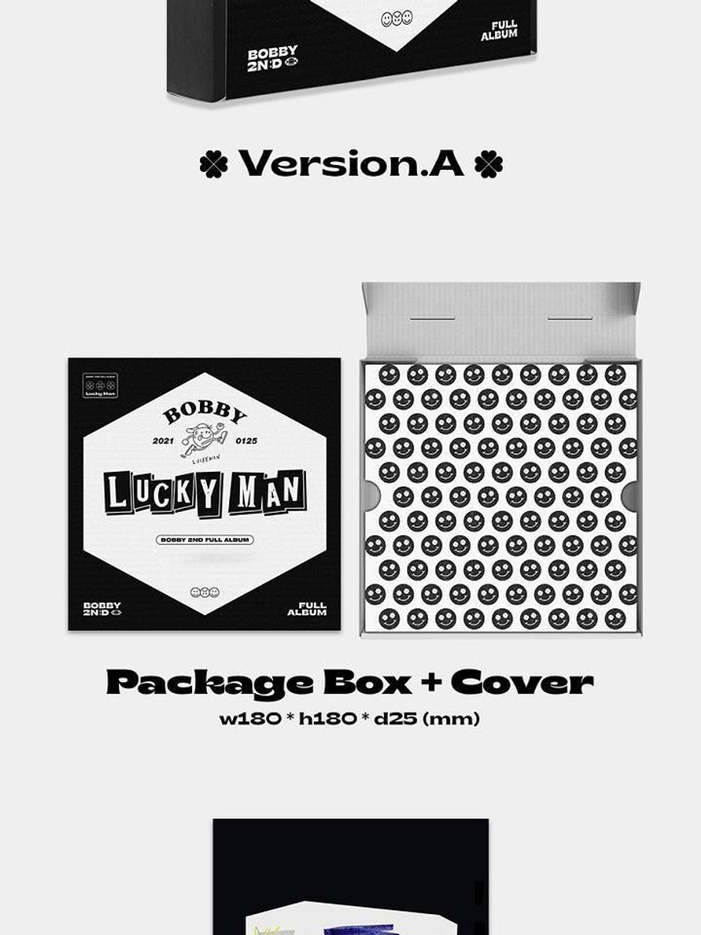 Альбом iKON Bobby - Lucky Man 2 Album RANDOM